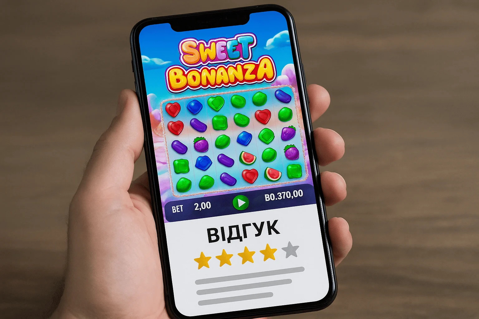 Відгуки про Sweet Bonanza